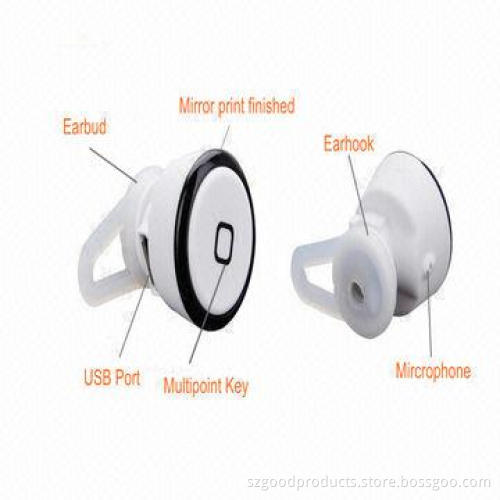 OEM Super Mini Bluetooth Headset with CSR Chipset, Supports Multipoint Connection